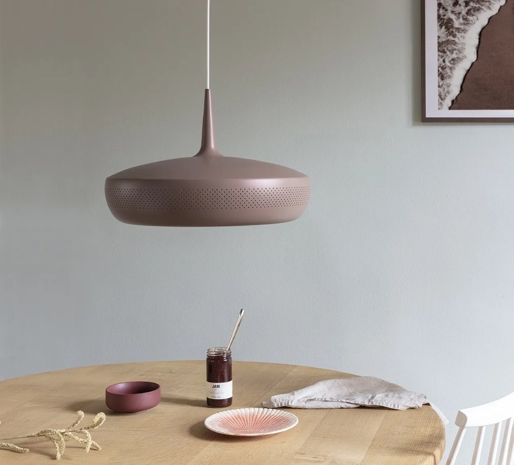 Abajur metalic design retro Clava Dine - umber 2303 VTC