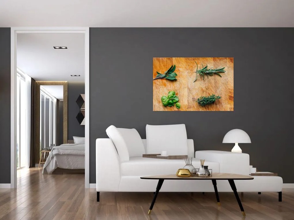 Tablou - Ierburi (90x60 cm)