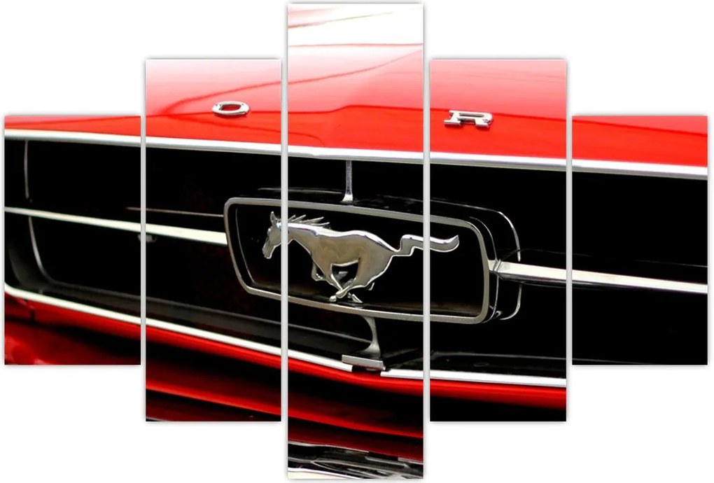 Tablou - Mașina roșie (150x105 cm)