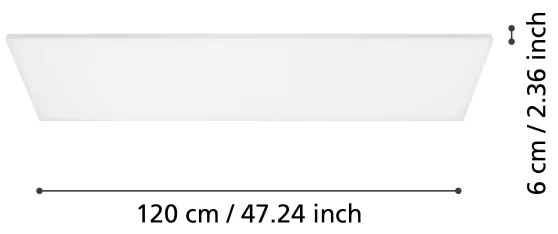 Eglo 98904 - Plafonieră LED TURCONA LED/33W/230V