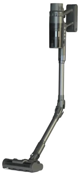 Aspirator vertical AENO SC2 ASC0002, 530W, 28 kPa, 800 ml, 4 nivele, Panou LED tactil, Filtru MIF lavabil, Gri