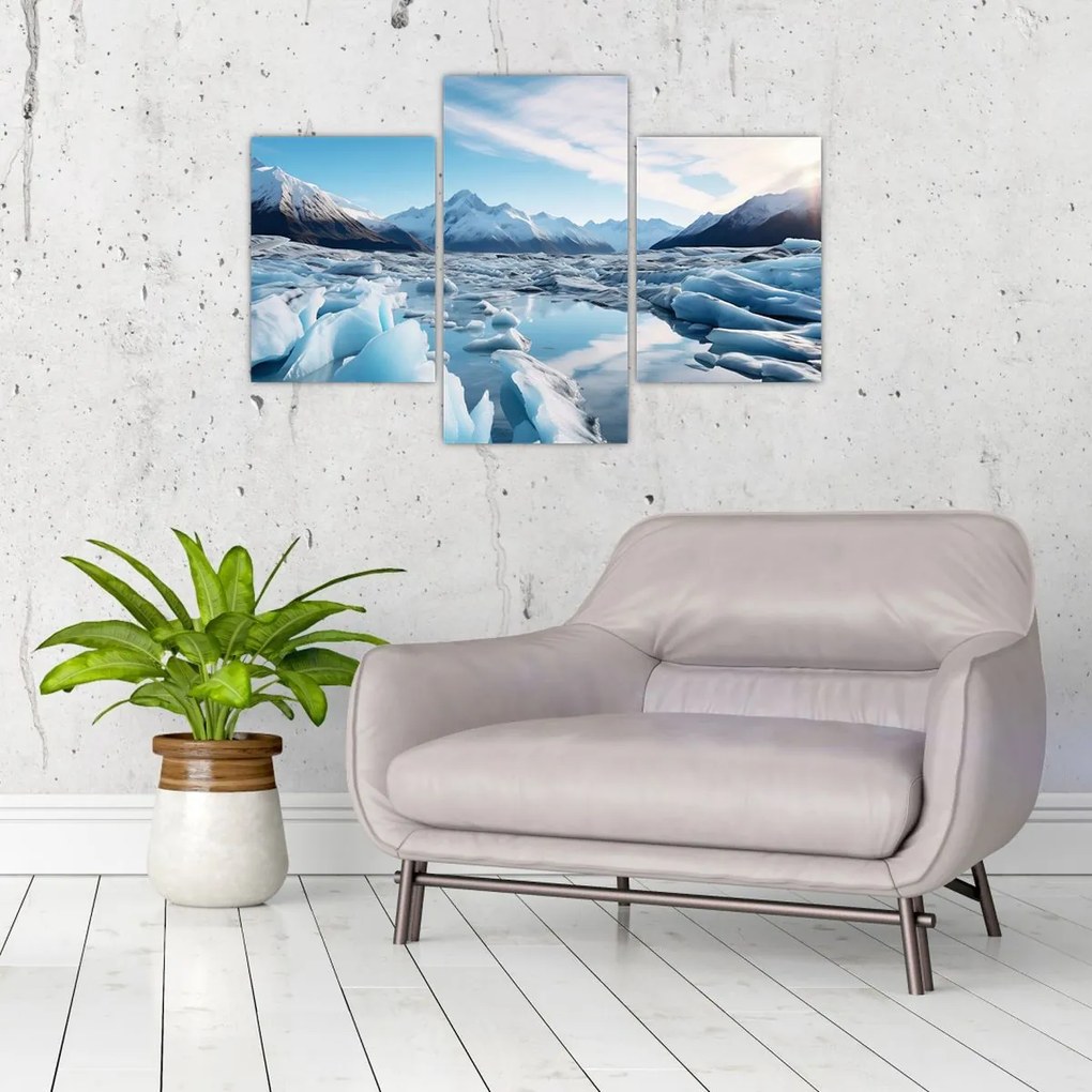 Tablou - Formațiuni glaciare (90x60 cm)