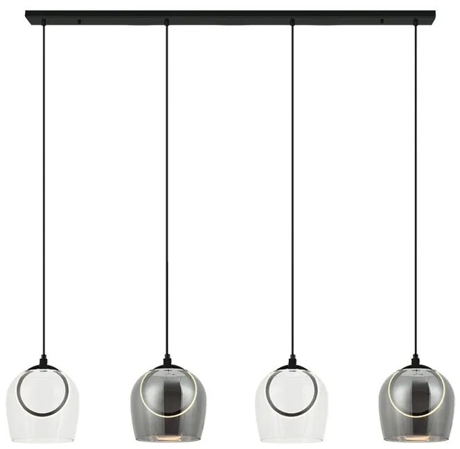 Lustra cu 4 pendule design modern LED LIGHT