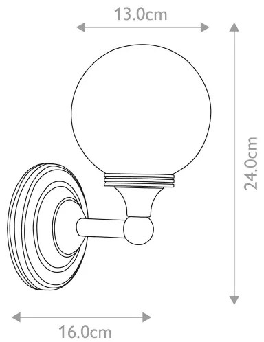 Aplică LED pentru baie Elstead BATH-AUSTEN4-PC AUSTEN 1xG9/3W/230V IP44