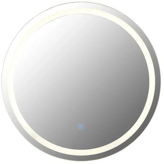 Oglindă LED dimabilă cu funcție de retroiluminare Globo 84033 RIVAS LED/10W/230V 4000K d. 55 cm