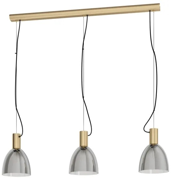 Eglo 99314 - Lustră pe cablu LEBALIO 3xE27/40W/230V