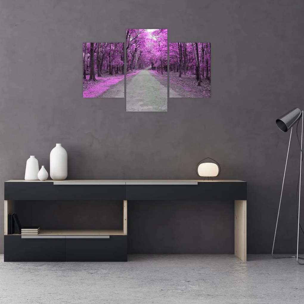 Tablou - drum prin parc (90x60 cm)