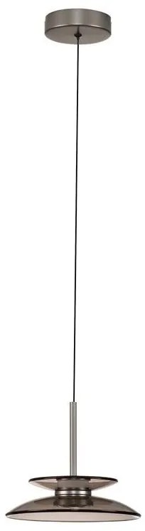 Lustra LED design ambiental Esti maro inchis 23cm