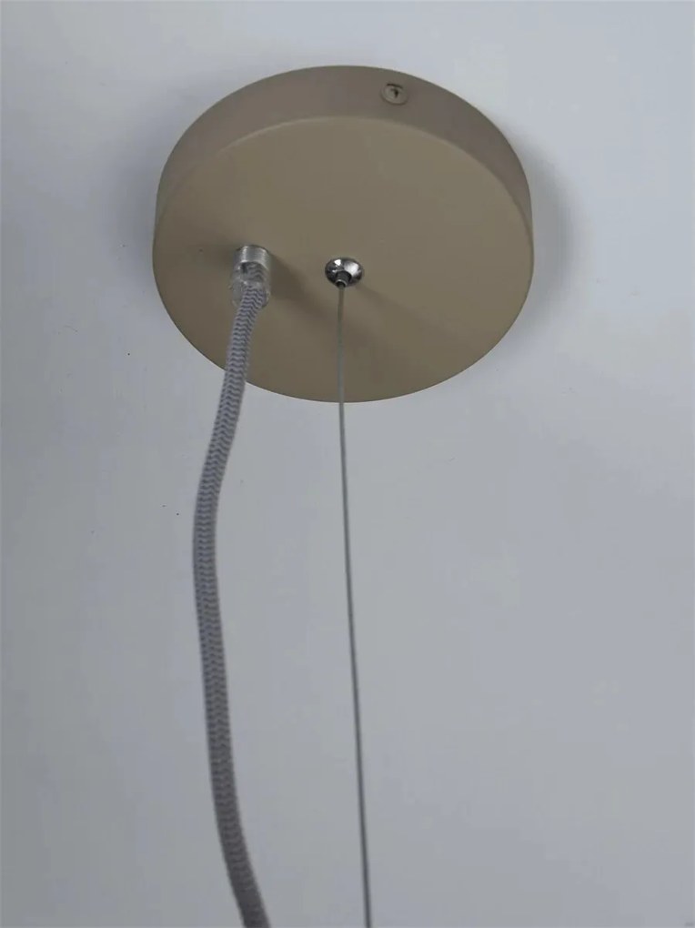 Lustra/Pendul design decorativ Verona ribbed, amber