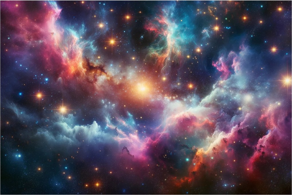 Tablou - Univers întunecat (90x60 cm)