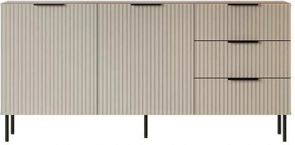 Comoda ALMERA TYP1, nuc/casmir, PAL laminat, 156x42x75 cm