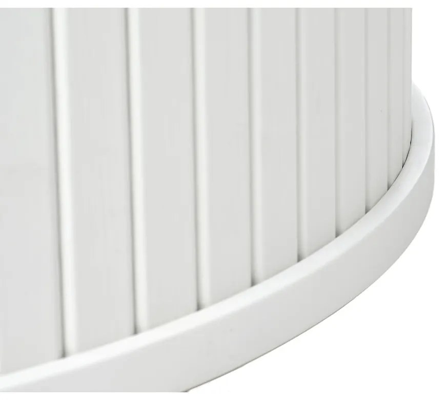 Măsuță de cafea albă rotundă Nola – Unique Furniture