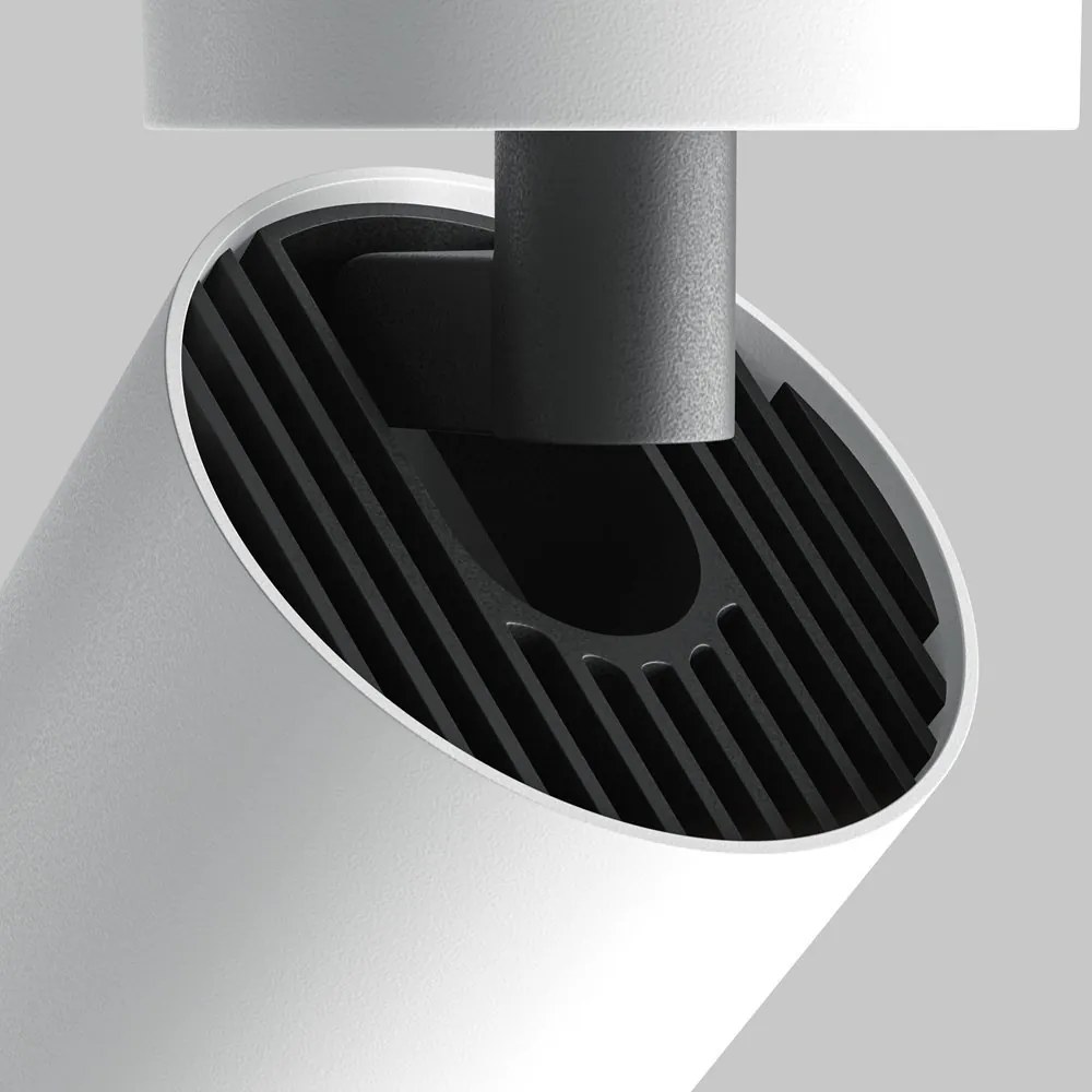Spot LED aplicat directionabil Focus Zoom 3000K alb