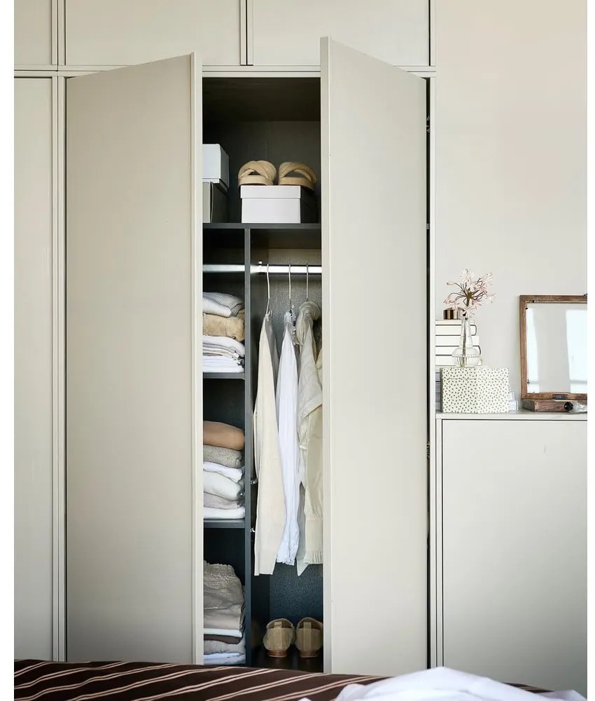 Dulap modular crem din lemn de pin 200x220 cm Daily – vtwonen