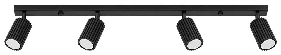 Spot negru 6,5x81 cm Gleam – Sollux