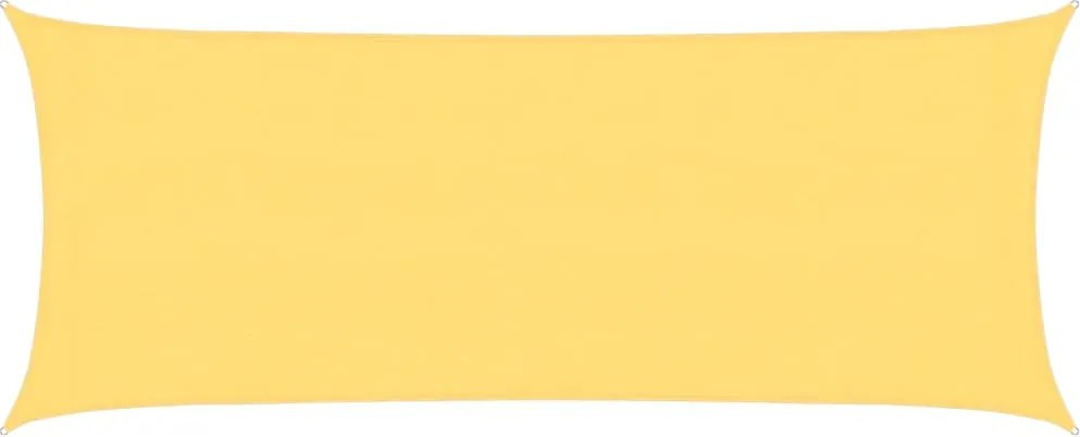 vidaXL Pânză parasolar, bej, 2x4,5 m, HDPE, 160 g/m²