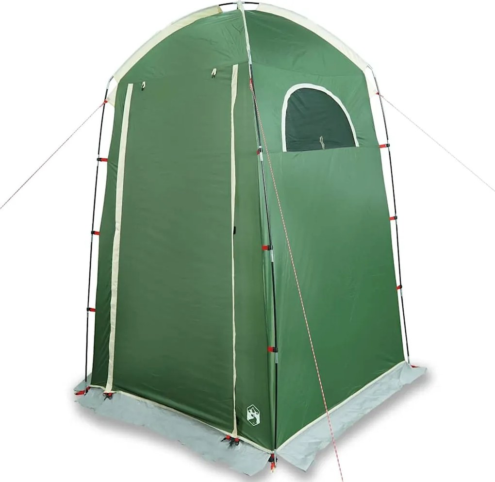 vidaXL Cort de duș, verde, impermeabil