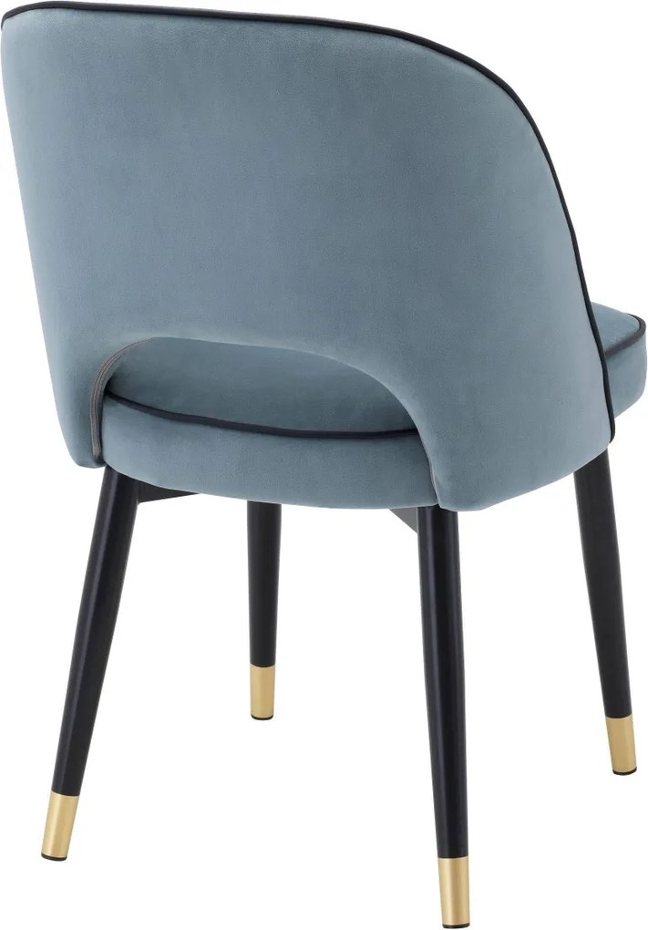 Set de 2 scaune design elegant Cliff, albastru 114301 HZ