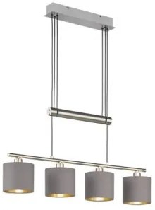 Suspensie moderna 4 becuri E14 Garda 305400441 Trio