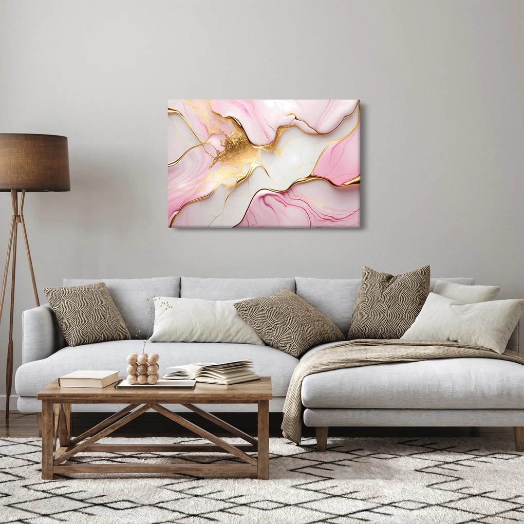 Tablou - Design de marmură (90x60 cm)