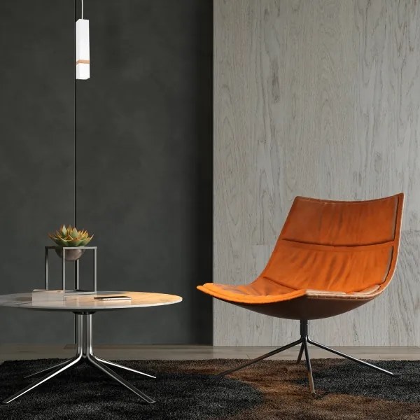 Lustră pe cablu VIDAR 1xGU10/25W/230V alb