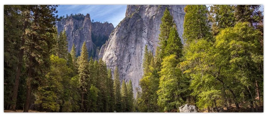 Tablou - Sub Piatra Yosemite (120x50 cm)