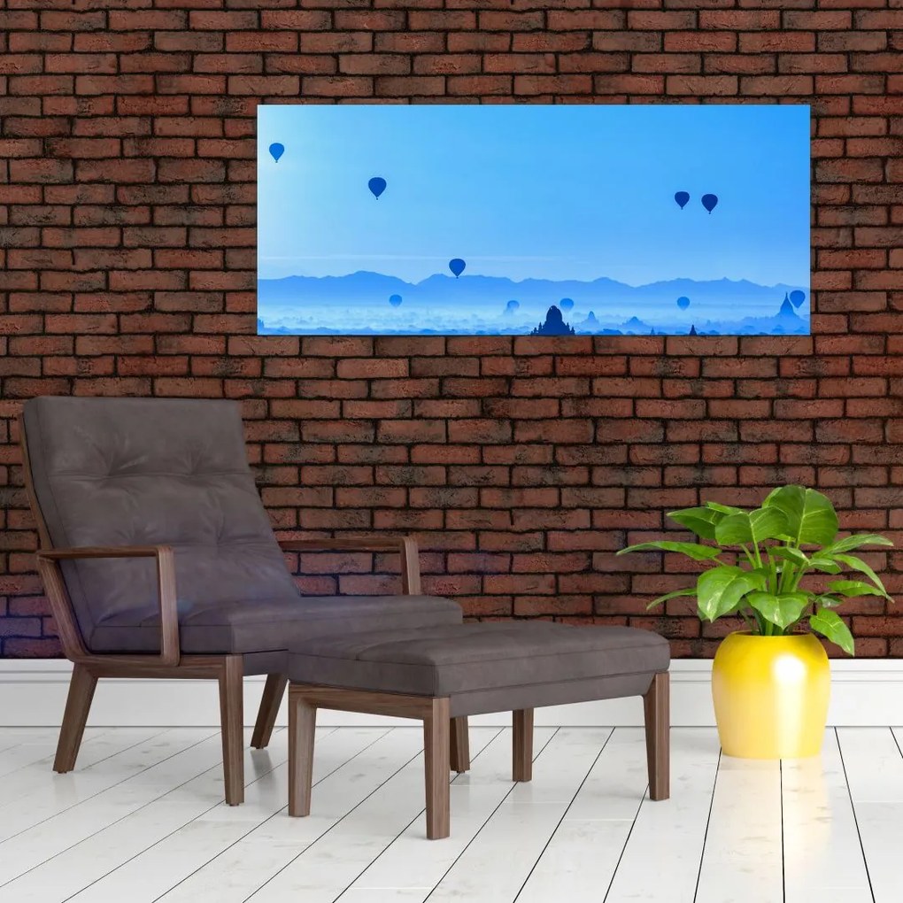 Tablou - Peisaj și săgeți (120x50 cm)