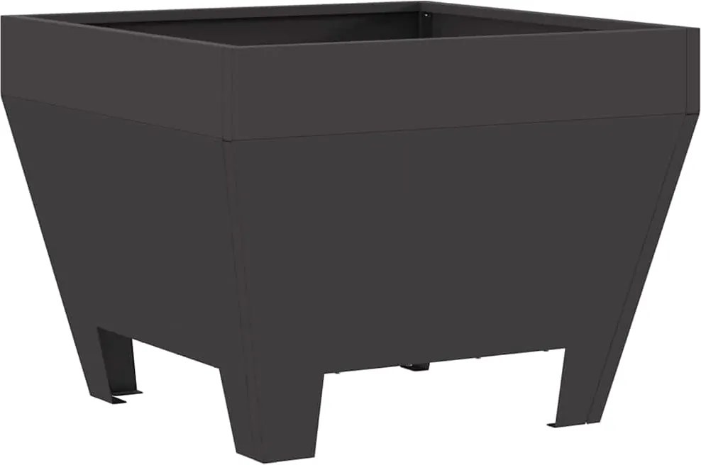 vidaXL Cuptor de foc Negru 50 x 50 x 38 cm Oțel