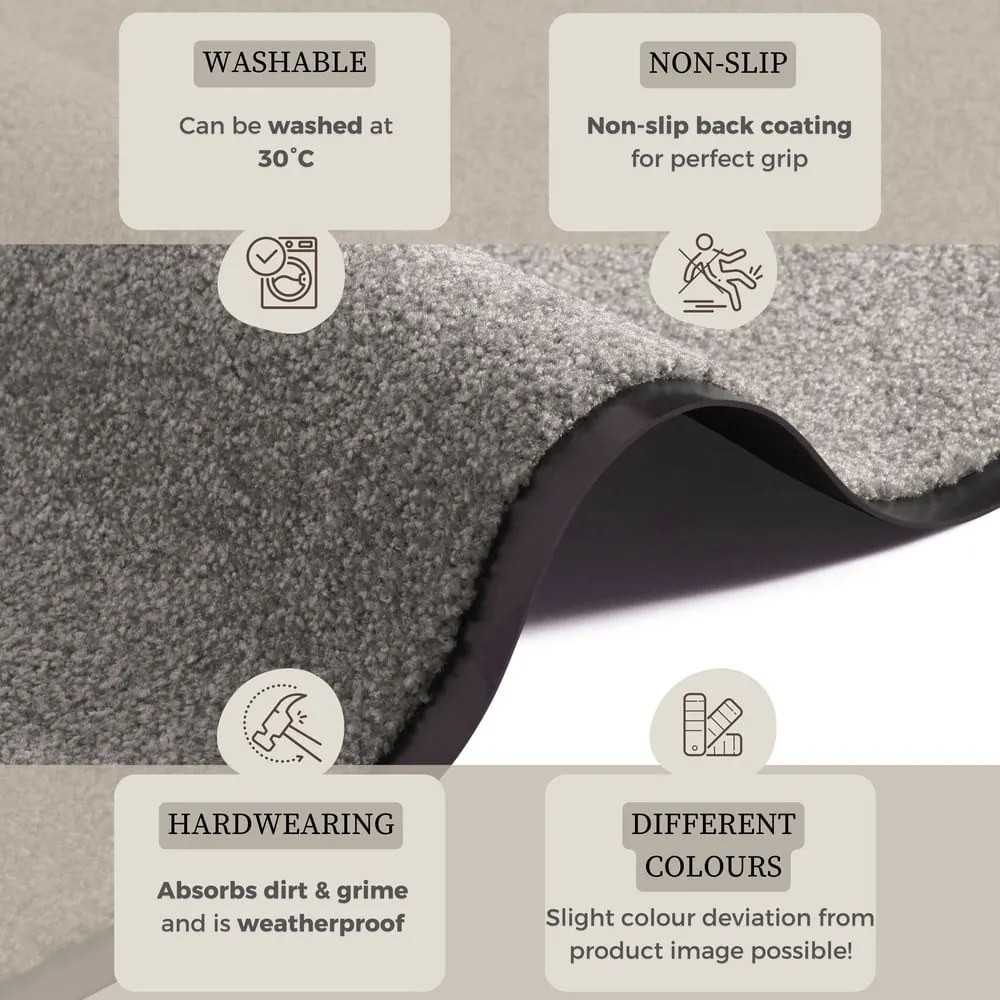 Covoraș de intrare 90x60 cm Wash and Clean - Hanse Home
