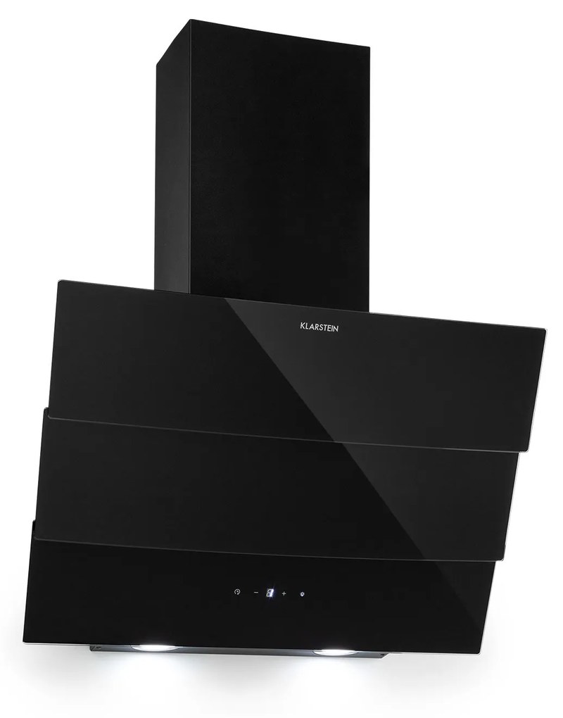 Antonia, hotă, 60 cm, 350 m³ / h, panou de control tactil, negru