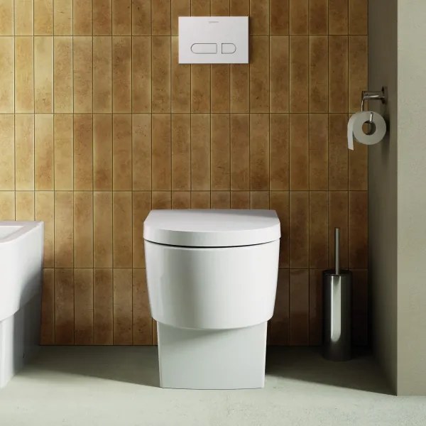 Duravit D-CODE 99261000 - Suport pentru hârtie igienică, crom lucios