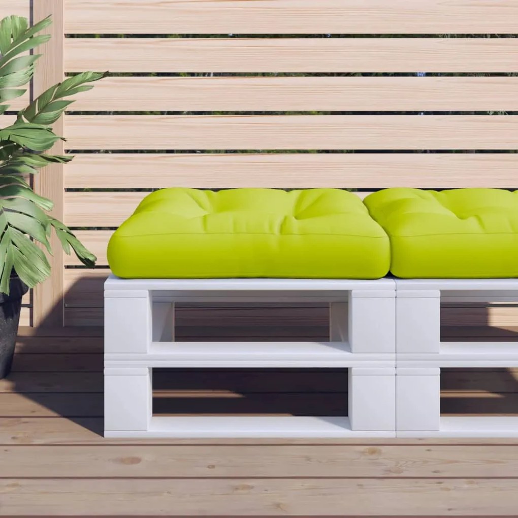 vidaXL Pernă de paleți, verde aprins, material textil