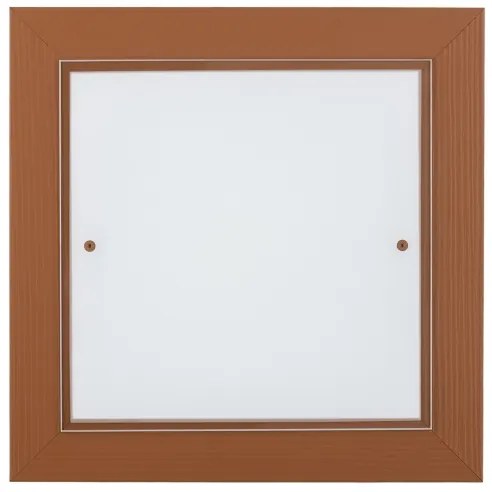 Argon 7268 - Plafonieră TABOR 2xE27/15W/230V 32x32 cm teracotă