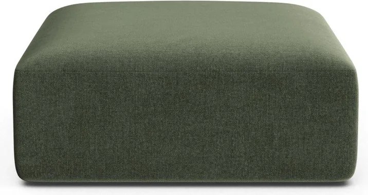 Taburet verde cu tapițerie din catifea Campi – Cosmopolitan Design