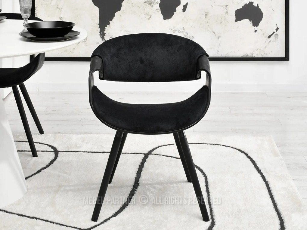 Scaun Bjorn K (negru). 1110931