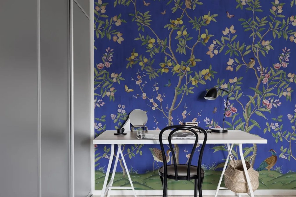 Tapet Chinoiserie Chic, Cobalt, Rebel Walls