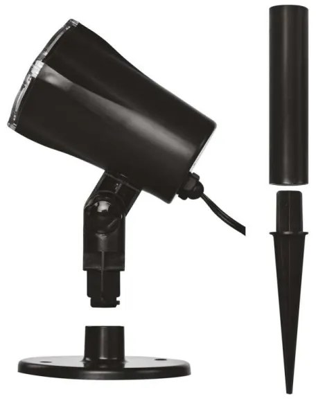 Proiector LED de Crăciun de exterior LED/3,6W/230V IP44 alb