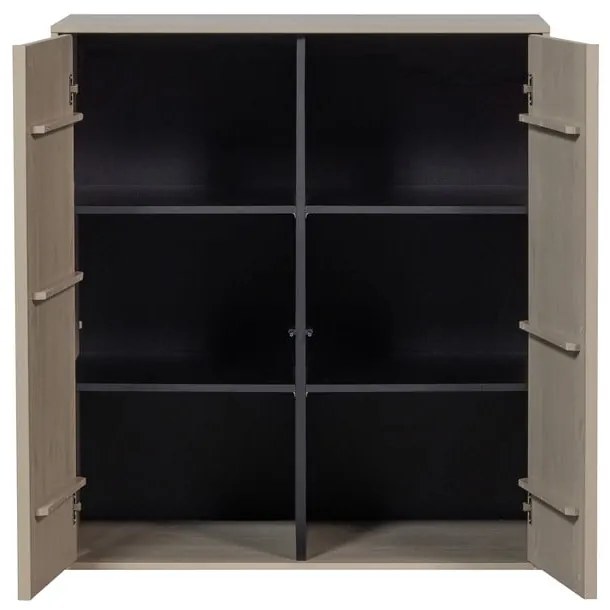 Rafturi suplimentare gri 2 buc. 48x1,5 cm Daily – vtwonen