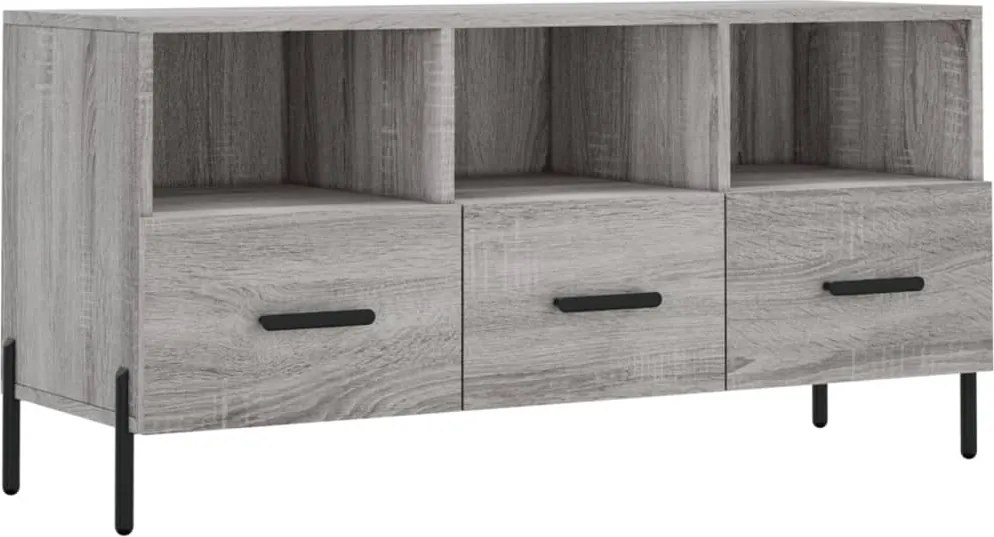 vidaXL Dulap TV, gri sonoma, 102x36x50 cm, lemn prelucrat