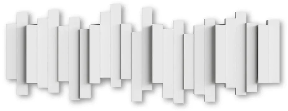 Cuier de perete alb din plastic Sticks – Umbra