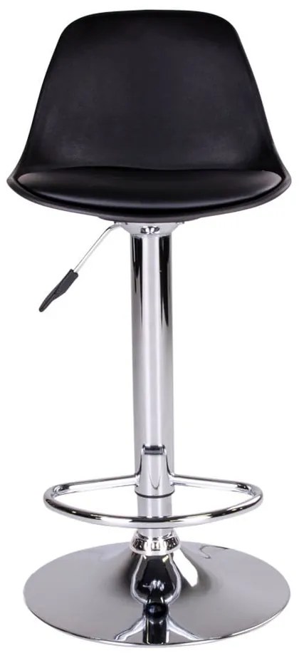 Scaune de bar negre rotative 2 buc. 82 cm Trondheim – House Nordic