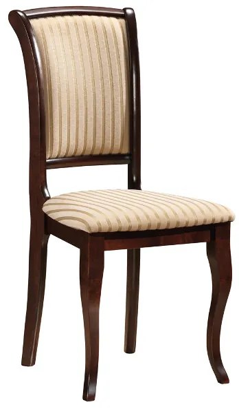 Scaun din lemn masiv MN-SC bej Tap.19 – H 97 cm