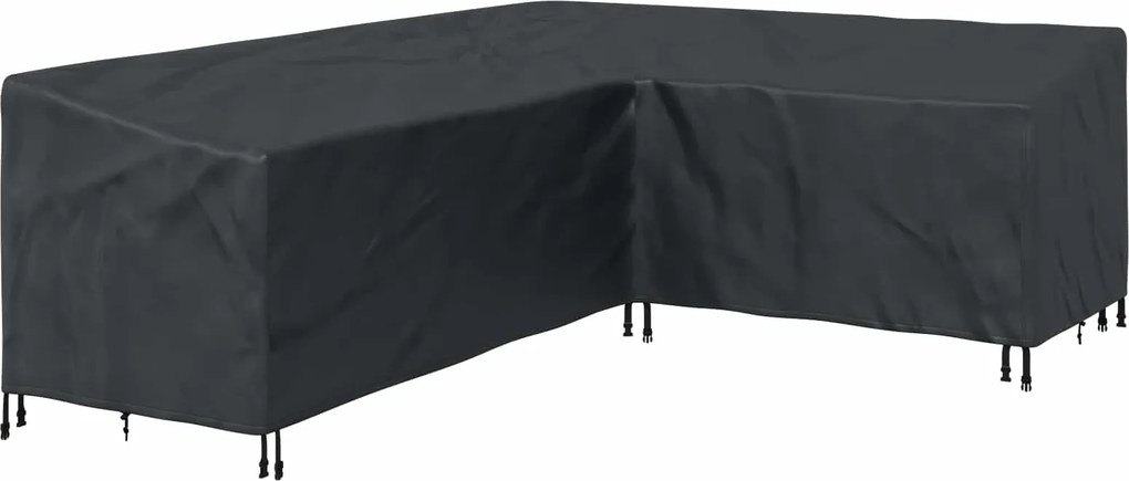 vidaXL Husă pentru mobilă Negru 250 x 180 x 80 cm Material Oxford 210D