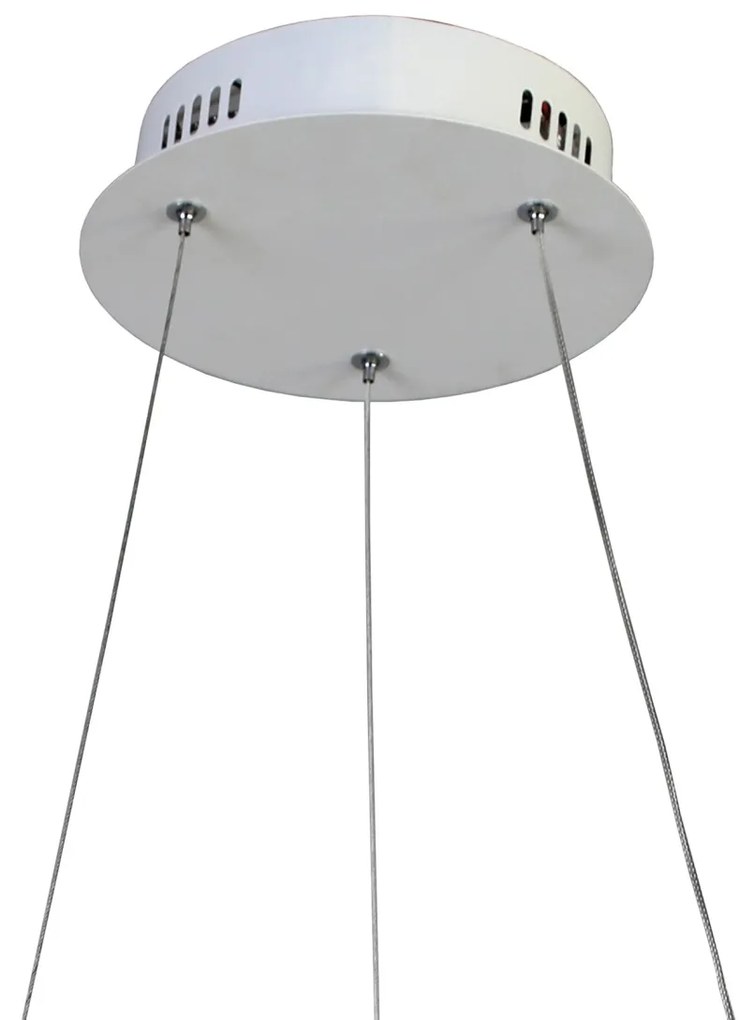 Lustra LED design modern 40cm GIRO alba