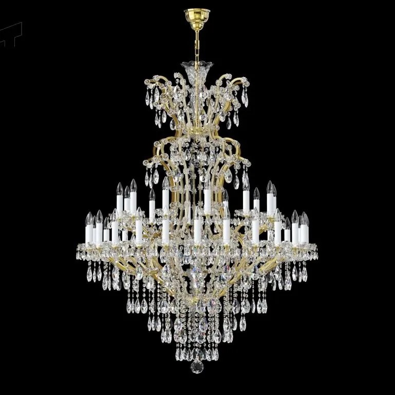Candelabru Cristal Bohemia Exclusive 36 brate MARIA TEREZIA 74
