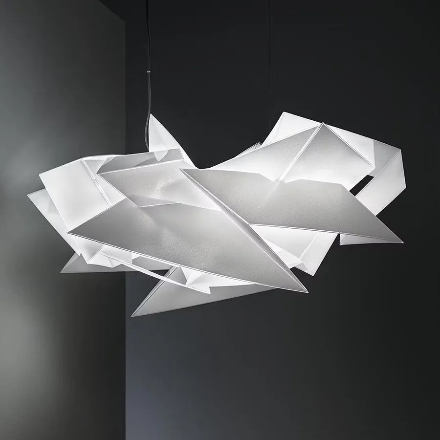 Lustra LED design Art Deco realizata manual Cordoba