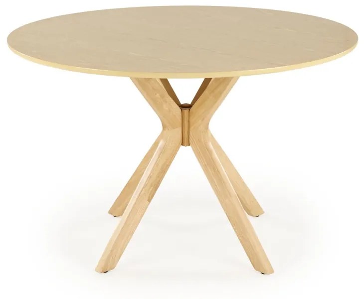 Masa rotunda Nicolas stejar - d120 x h77 cm