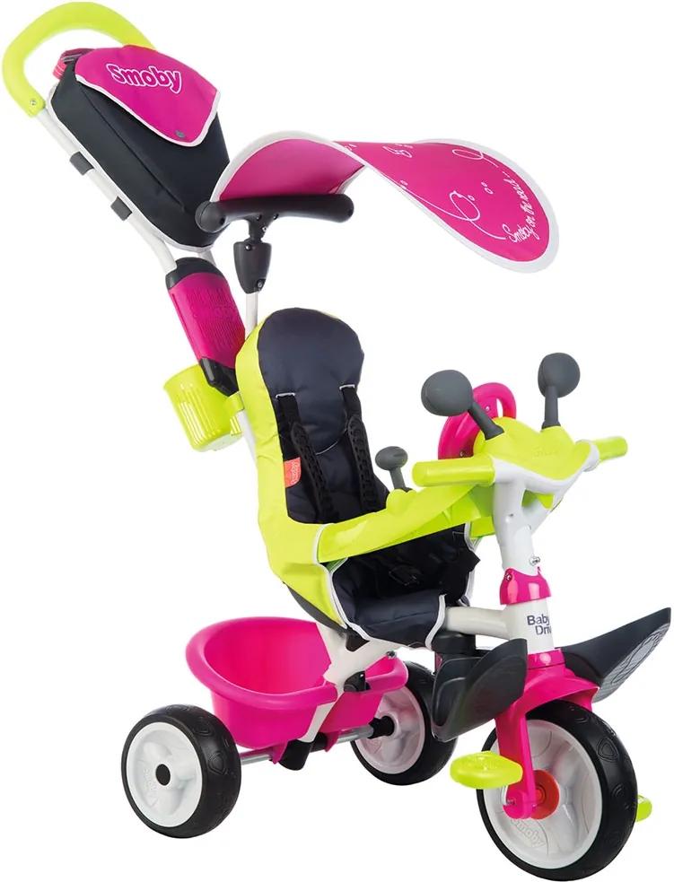 Tricicleta Smoby Baby Driver Comfort pink