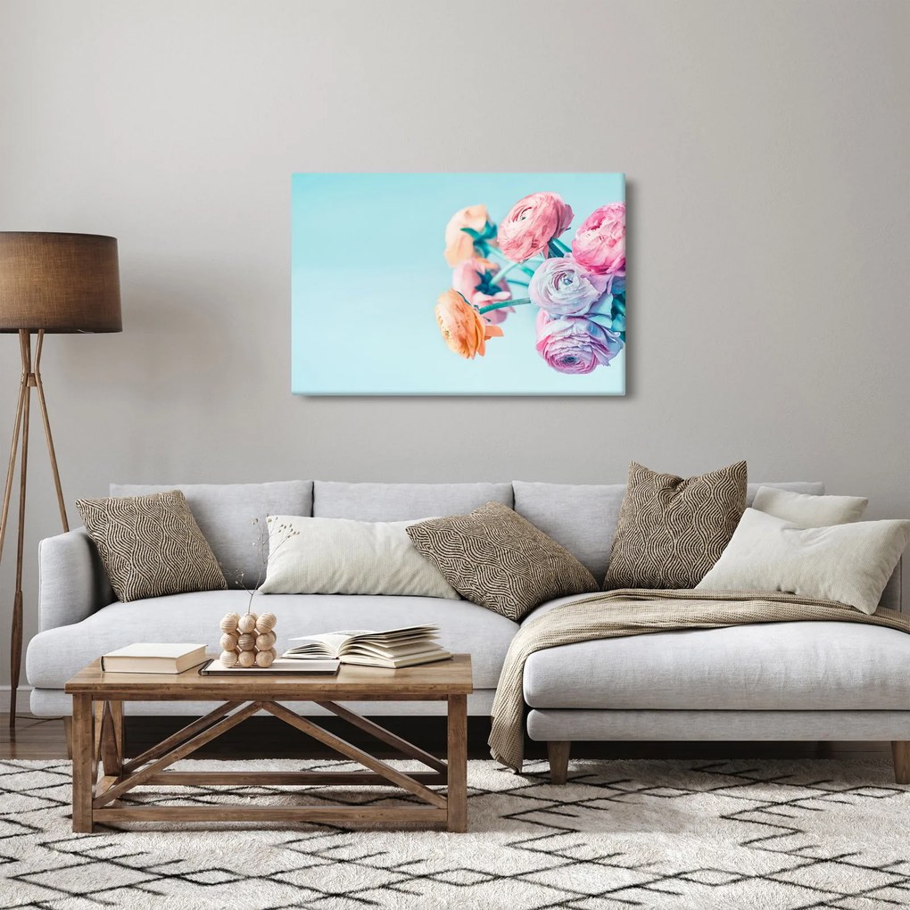 Tablou - Flori în vază (90x60 cm)