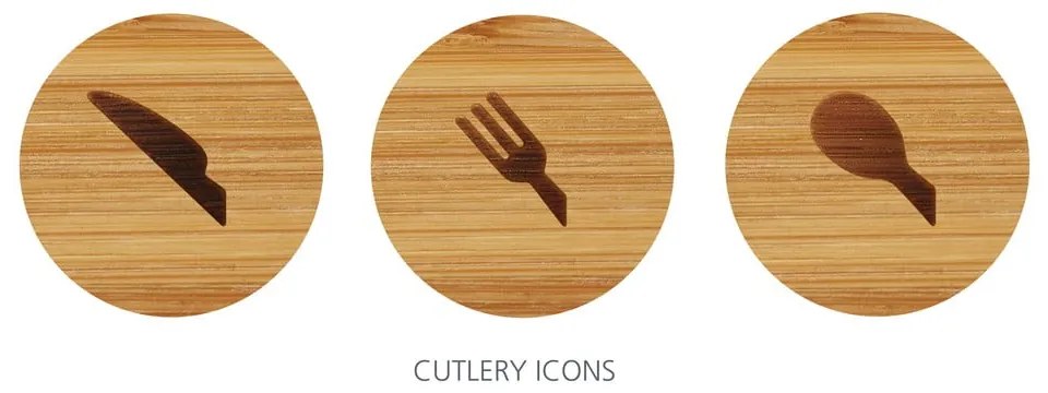 Organizator din bambus pentru tacâmuri Joseph Joseph